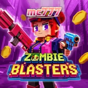 Tampilan antarmuka mobile slot Zombie Blasters